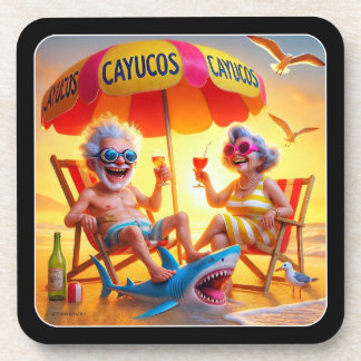 CAYUCOS LEGENDS. GETRÄNKEUNTERSETZER