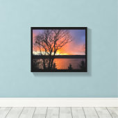 CAYUGA LAKE CANVAS DRUCKEN LEINWANDDRUCK (Insitu (Holzboden))