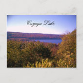 CAYUGA LAKE IN AUTUMMER Postkarte (Vorderseite)