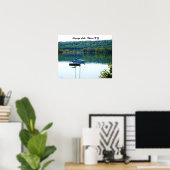 CAYUGA LAKE IN AUTUMN POSTER (Heimbüro)