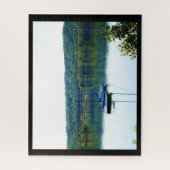 CAYUGA LAKE IN AUTUMN PUZZLE (Vertikal)