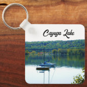 CAYUGA LAKE IN AUTUMN SCHLÜSSELANHÄNGER (Vorderseite)