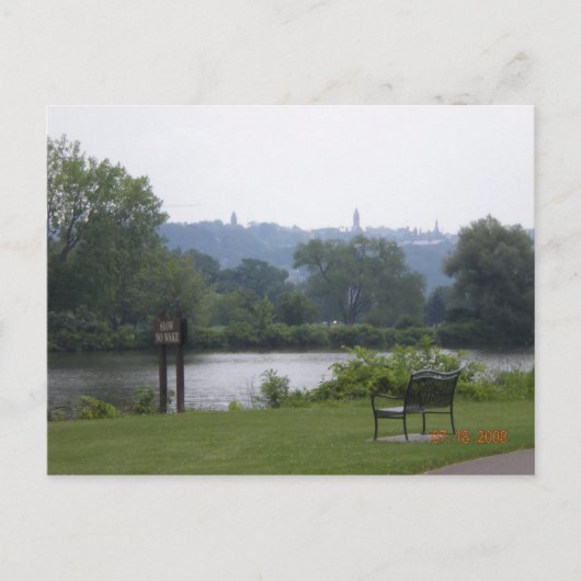 Cayuga Lake in Ithaca, New York Postkarte (Vorderseite)