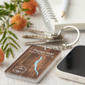 Cayuga Lake Key Chain Schlüsselanhänger (Vorderseite rechts)