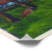 Cayuga Lake Staat Park Scene Poster (Ecke)