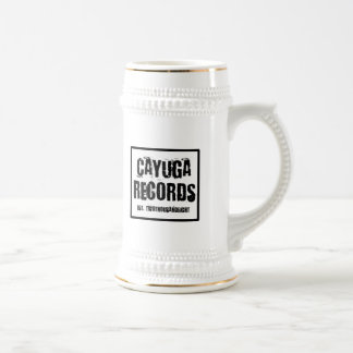 Cayuga-Platten Stein Bierglas