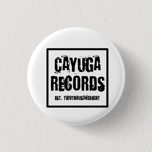 Cayuga-Plattenenknopf Button (Vorderseite)