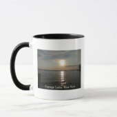 Cayuga See-Sonnenuntergang Tasse (Links)