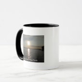 Cayuga See-Sonnenuntergang Tasse (Vorderseite Links)