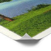 Cazenovia Park Sicht auf den See und das Casino Poster (Ecke)