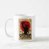 CaZilla Doppeldecker Katze Kaffeetasse (Links)