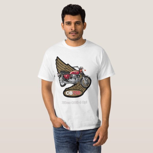 CB750 T-Shirt (Vorne ganz)
