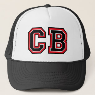 ‚CB‘-Monogramm Truckerkappe