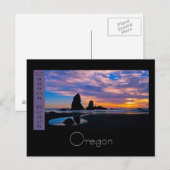 cb, Oregon Postkarte (Vorne/Hinten)