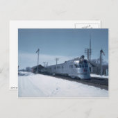 CB&Q "Pioneer Zephyr" Postkarte (Vorne/Hinten)