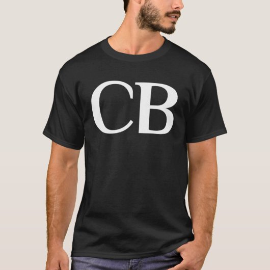 CB WHITE T-Shirt (Vorderseite)