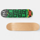 CBAR FORTH & ADAMS EDITION 8 1/4" Skateboard Deck (Horizontal)