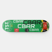 CBAR FORTH & ADAMS EDITION 8 1/4" Skateboard Deck (Horizontal)