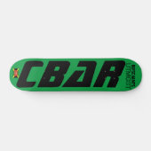 CBAR UTMOST Skateboard, 7¾ Zoll Deck Skateboard (Horizontal)