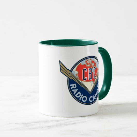 CBC 1940 Logo-Combo Tasse (VorderseiteRechts)