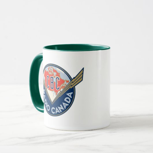 CBC 1940 Logo-Combo Tasse (Vorderseite Links)