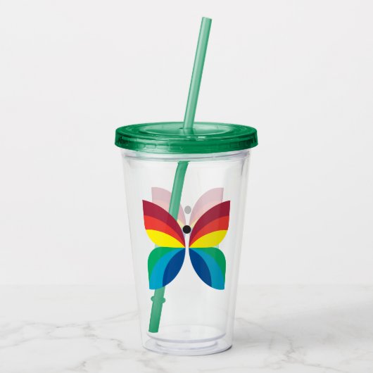 CBC 1966 Logo Acrylic Tumbler Acryltrinkbecher (Rückseite)