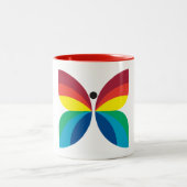 CBC 1966-Logo Zweifarbige Tasse (Mittel)