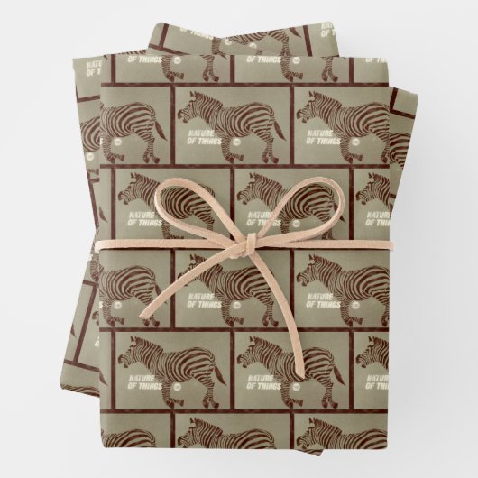 CBC 1966 - The Nature of Things Promo Geschenkpapier Set (Beispiel)