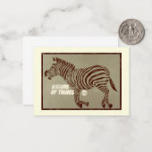 CBC 1966 - The Nature of Things Promo Mitteilungskarte (Vorderseite/Rückseite Beispiel)