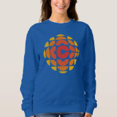 CBC 1974 Logo FrauenSweatshirt Sweatshirt (Vorderseite)