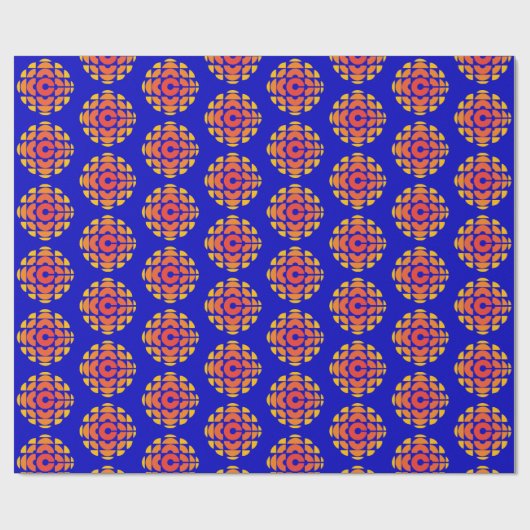 CBC 1974 Logo Geschenkpapier (Flach)