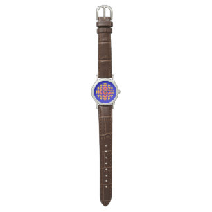CBC 1974 Logo Leather Armbanduhr