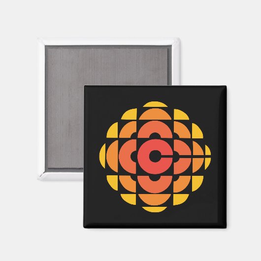CBC 1974 Logo-Magnet Magnet (Vorderseite/Rückseite)