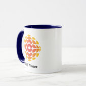 CBC 1974 Logo Personalisiert Combo-Tasse Tasse (Vorderseite Links)