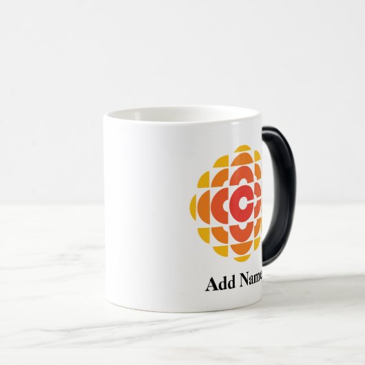 CBC 1974 Logo Personalisiert Morphing Tasse (VorderseiteRechts)