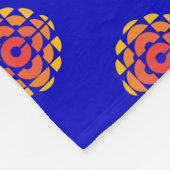 CBC 1974 Muster Fleecedecke (Ecke)