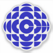 CBC 1986 Logo-Aufkleber Aufkleber (Vorderseite)