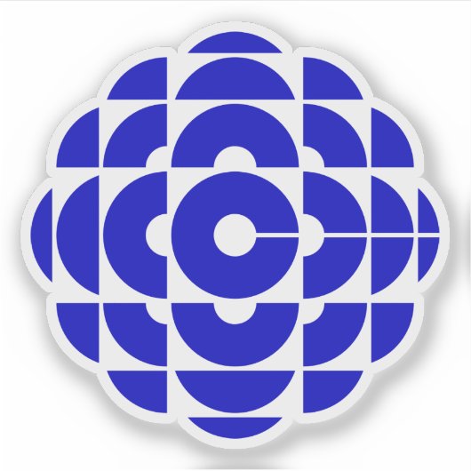 CBC 1986 Logo-Aufkleber Aufkleber (Vorderseite)