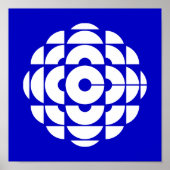 CBC 1986 Logo Blue Poster (Vorne)