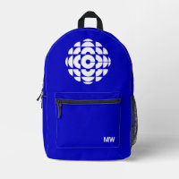 CBC 1986 Logo Blue Poster