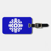 CBC 1986 Logo Blue Poster Gepäckanhänger (Vorderseite horizontal)