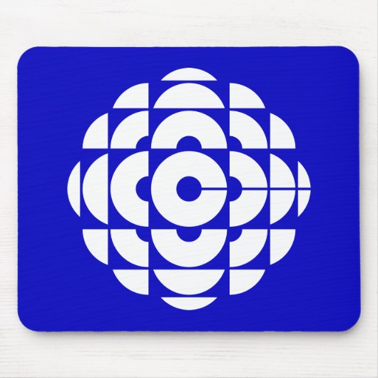CBC 1986 Logo Blue Poster Mousepad (Vorne)