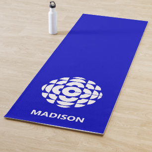 CBC 1986 Logo Blue Poster Yogamatte