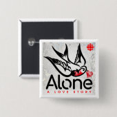 CBC allein: Eine Liebe Button (Vorne & Hinten)
