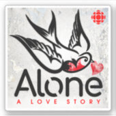 CBC allein: Eine Liebe-Story-Aufkleber Aufkleber (Vorderseite)