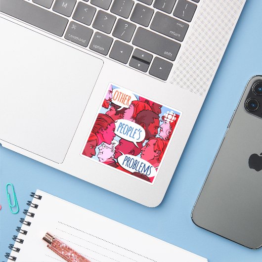 CBC Andere Probleme Aufkleber (Laptop mit iPhone)