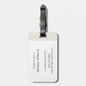 CBC - Art der Dinge seit 1979 Gepäckanhänger (Rückseite vertikal)