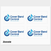 CBC-Aufkleber Rechteckiger Aufkleber (Blatt)