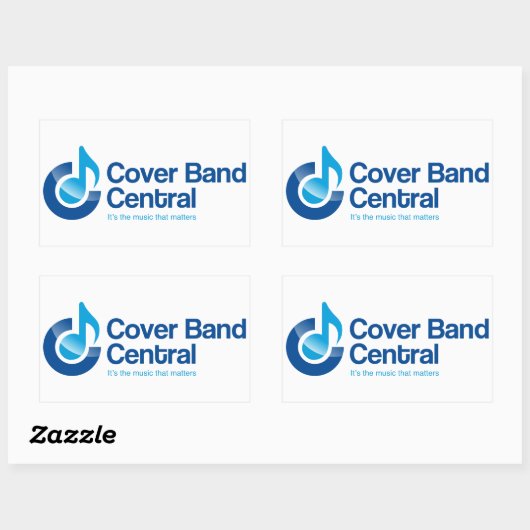 CBC-Aufkleber Rechteckiger Aufkleber (Blatt)