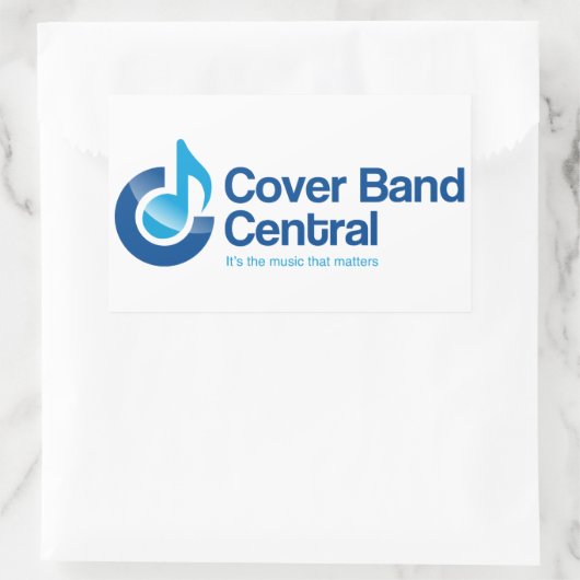 CBC-Aufkleber Rechteckiger Aufkleber (Tasche)